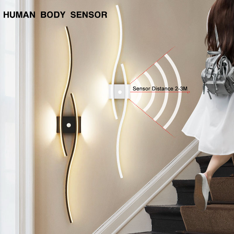 Motion Sensor Pir Wired - Luzes de Parede LED com Sensor