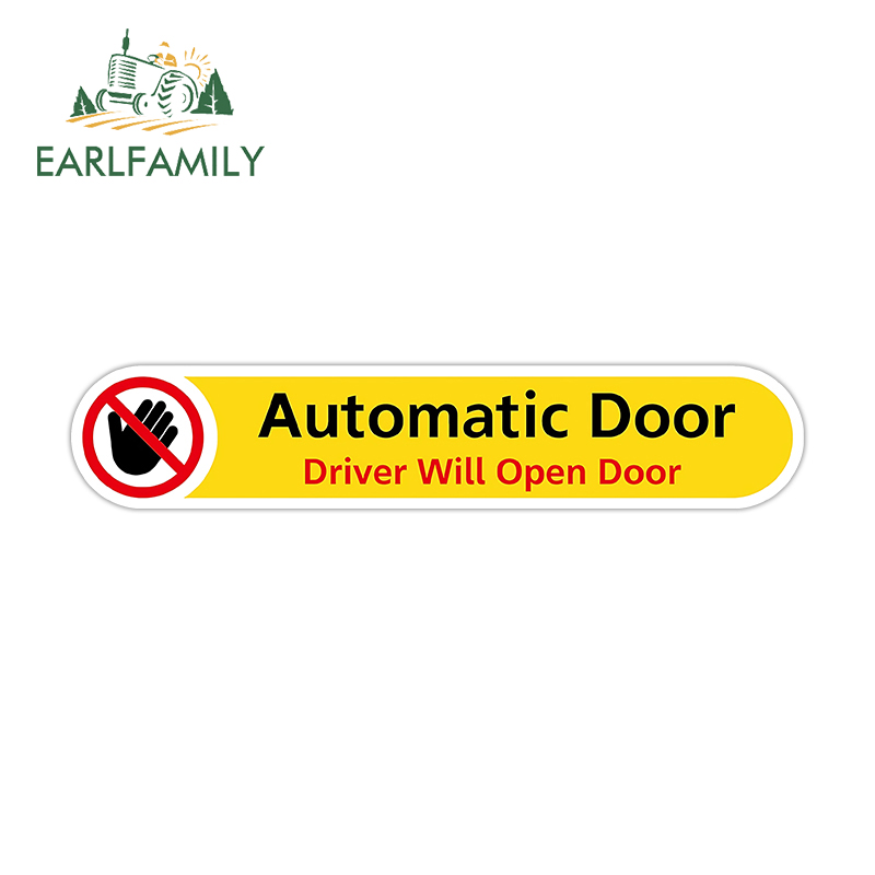 Home Automation System Diy - EARLFAMILY Adesivo Automático para Porta, Adesivos