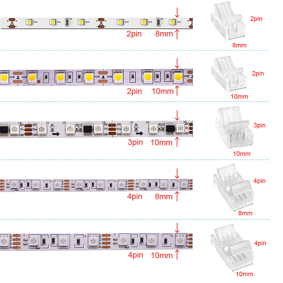 Conector de luz de fita LED RG - Rgb Led Matrix 8X8 avaliação e preço