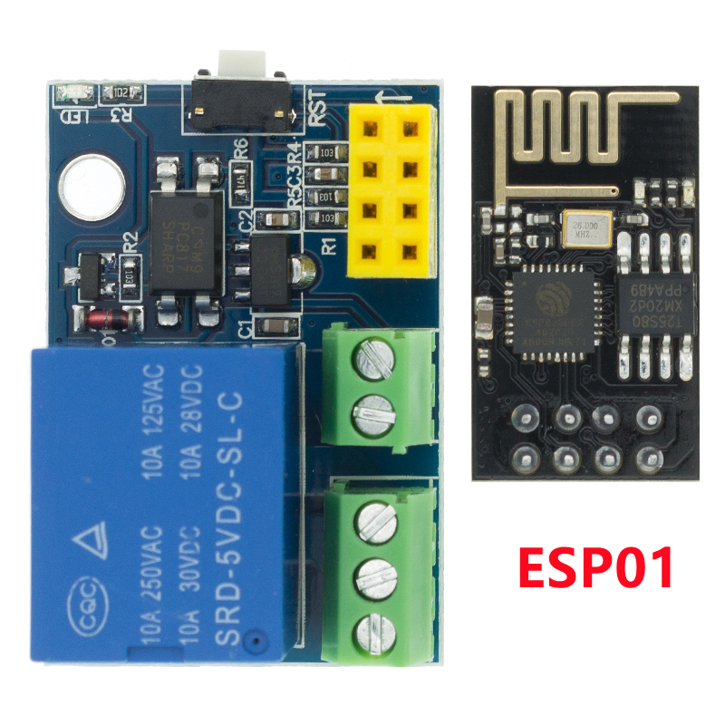 Esp8266 ESP-01 ESP-01S 5v módu - Home Automation With Arduino avaliação e preço