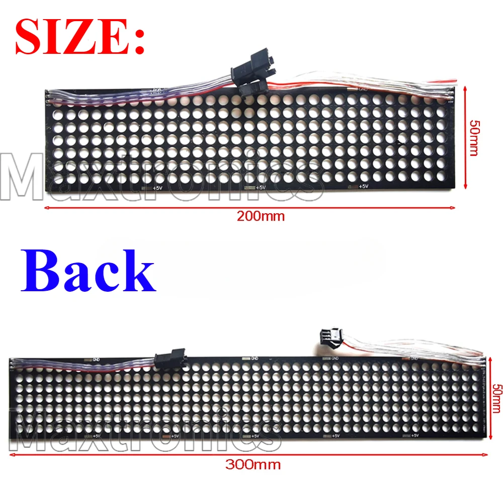 Ws2812b led tela transparente  - Rgb Led Matrix 8X8 avaliação e preço